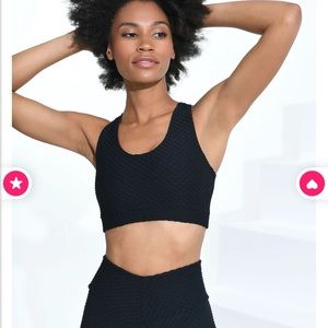 Booty by Brabants Croco Skin top in Black